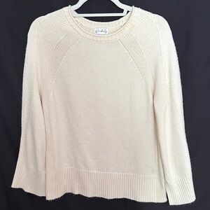 Wonderly Cream Crewneck Sweater